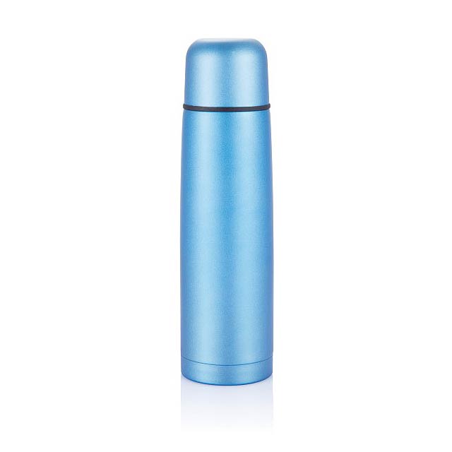 Stainless steel flask - blue