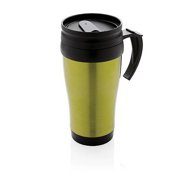Stainless steel mug - green