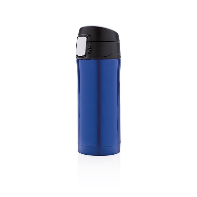 Easy lock vacuum mug - blue