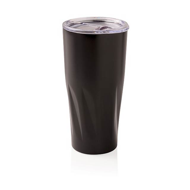 Copper vacuum insulated tumbler, black - black