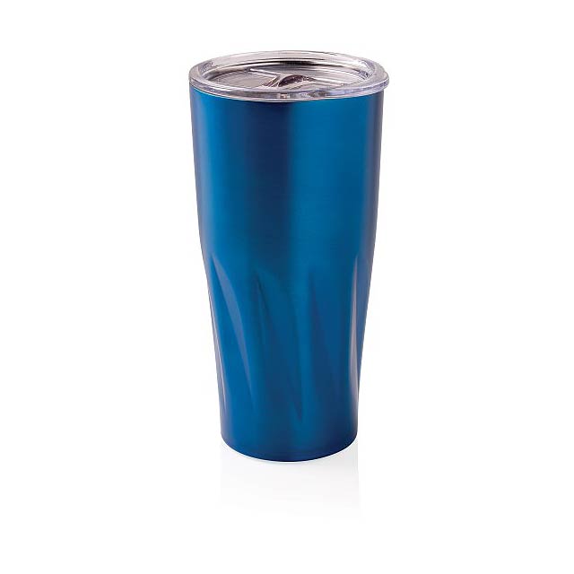 Kupfer-Vakuum Isolierbecher, blau - blau