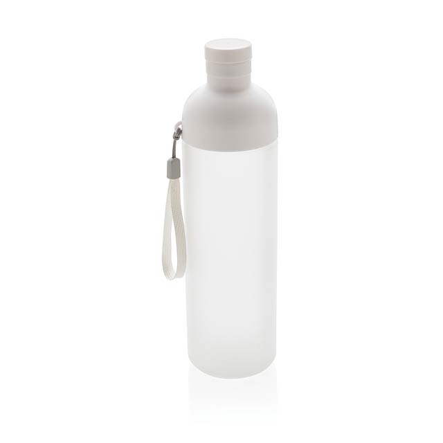Impact leakproof tritan bottle, white - white
