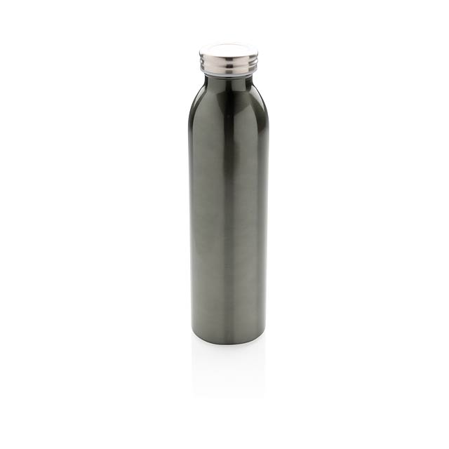 Auslaufgeschützte Kupfer-Vakuum-Flasche - Grau