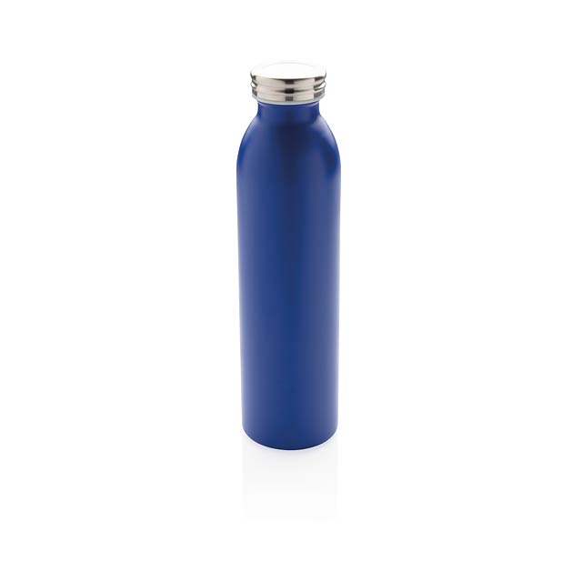 Auslaufgeschützte Kupfer-Vakuum-Flasche - blau