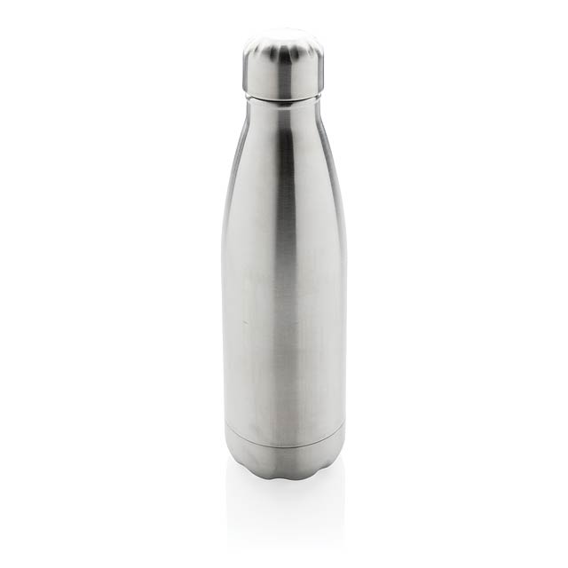 Vacuum insulated stainless steel bottle - silver