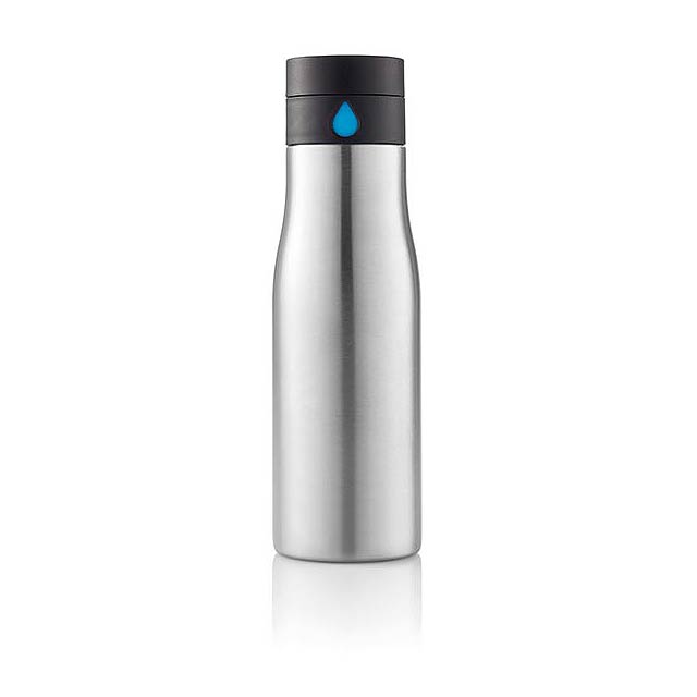Aqua Auslaufsichere Hydration Flasche - Grau
