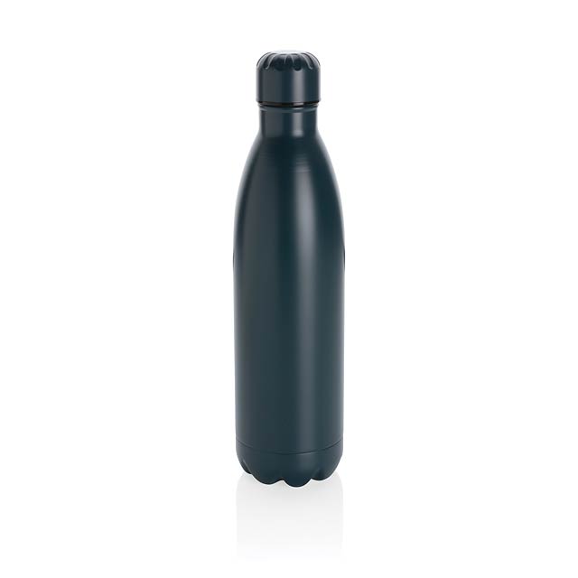 Solid color vacuum stainless steel bottle 750ml, blue - blue