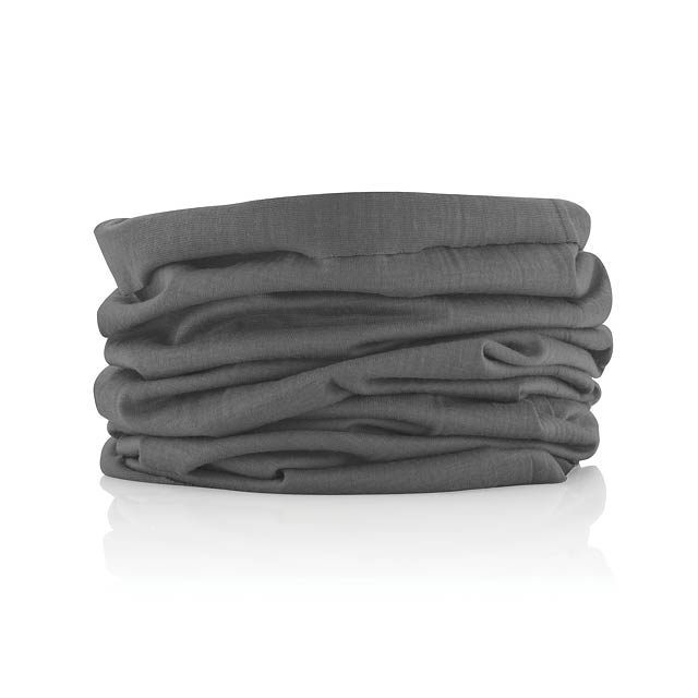 Multifunctional scarf, grey - grey