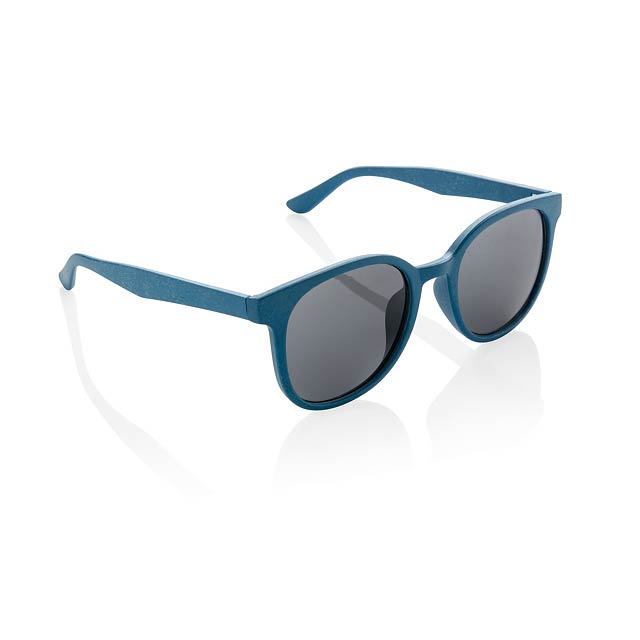 Wheat straw fibre sunglasses - blue