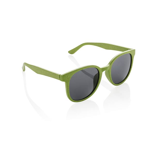 Wheat straw fibre sunglasses - green
