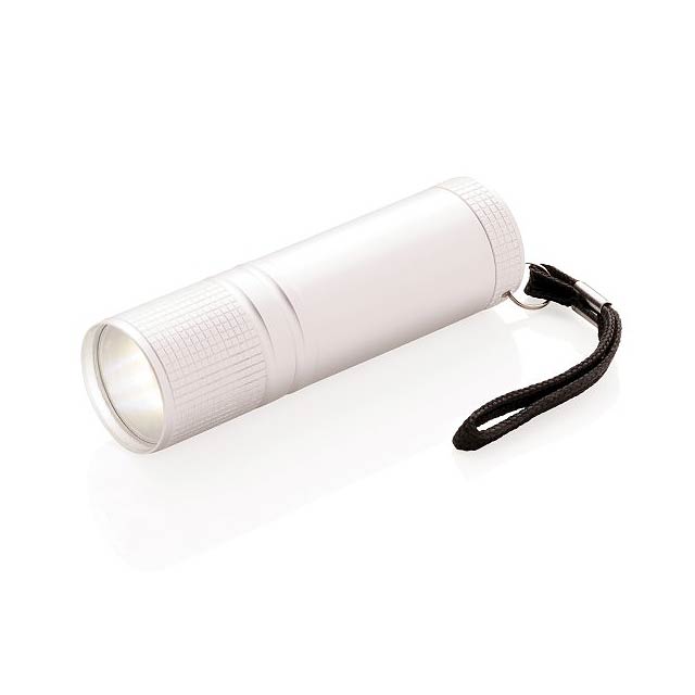 COB Taschenlampe, silber - Silber
