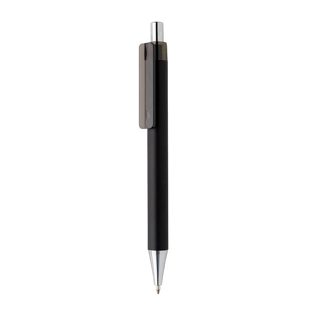 X8 Stift mit Smooth-Touch, schwarz - schwarz