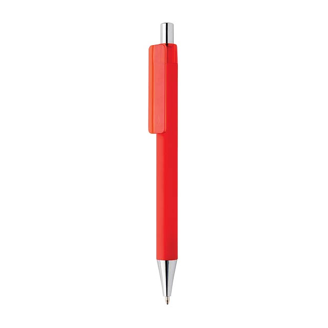 X8 Stift mit Smooth-Touch, rot - Rot