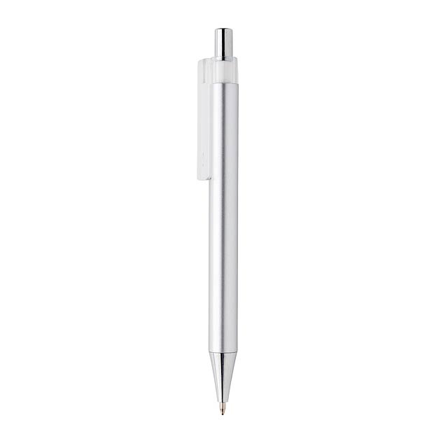 X8 metallic pen, silver - silver