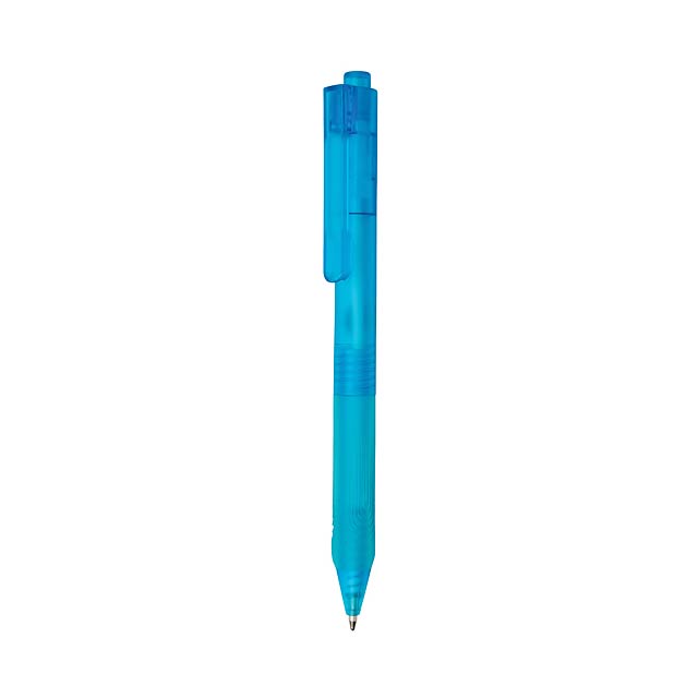 X9 Stift gefrostet mit Silikongriff, blau - blau