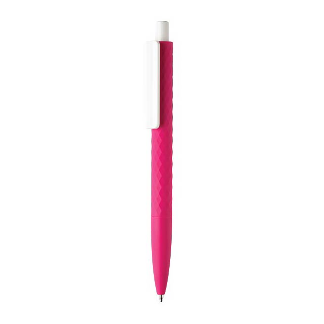 X3-Stift mit Smooth-Touch, rosa - Rosa
