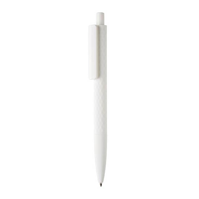 X3-Stift mit Smooth-Touch, weiß - Weiß 