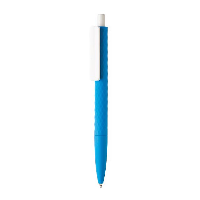 X3-Stift mit Smooth-Touch, blau - blau