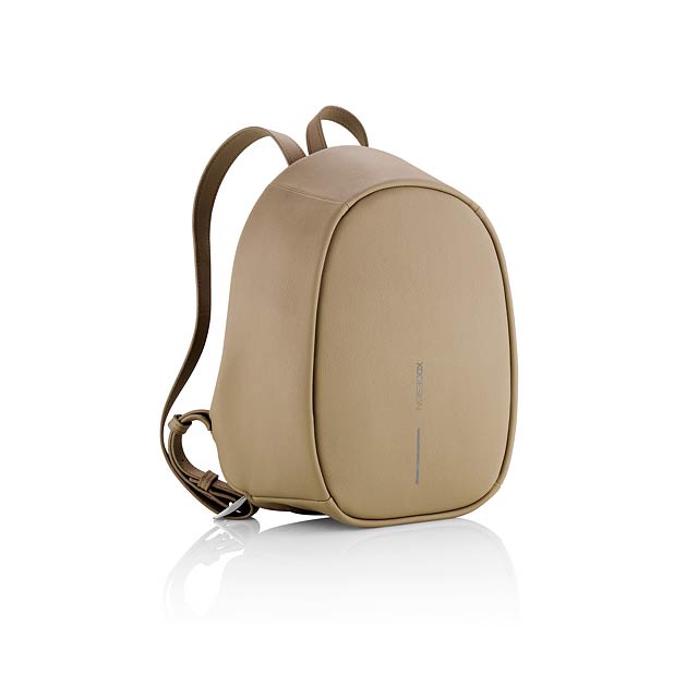 Elle Fashion, Anti-theft backpack - brown