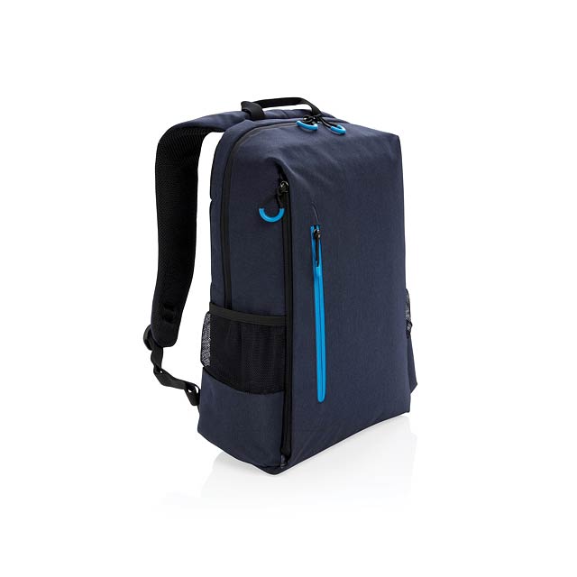 Lima 15,6" RFID & USB Laptop-Rucksack PVC-frei - blau