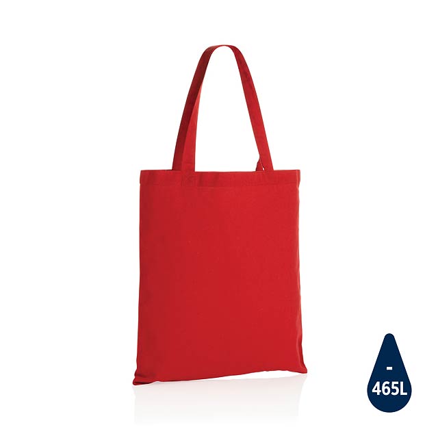 Impact AWARE™ Recycled cotton tote 145gr, red - red