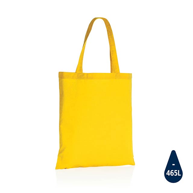 Impact AWARE™ Recycled cotton tote 145gr, yellow - yellow