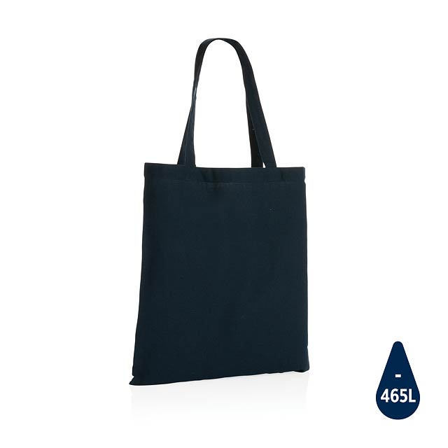 Impact AWARE™ Recycled cotton tote 145gr, navy - blue
