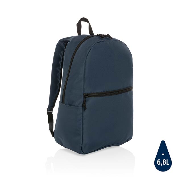 Impact AWARE™ RPET lightweight backpack, navy - blue