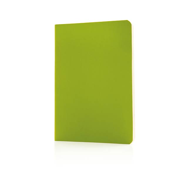 Standard flexible softcover notebook - green