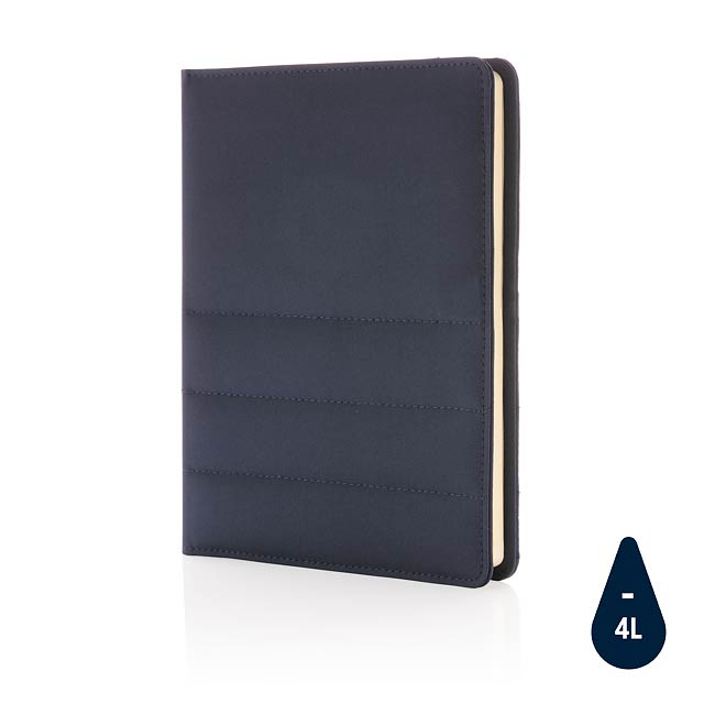 Impact AWARE™ RPET A5 notebook, navy - blue