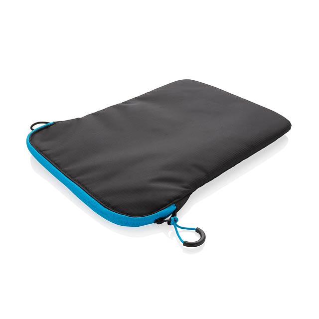 Lightweight 15.4" laptop sleeve PVC free, black - black