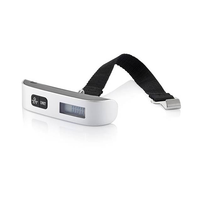 Electronic luggage scale - silver