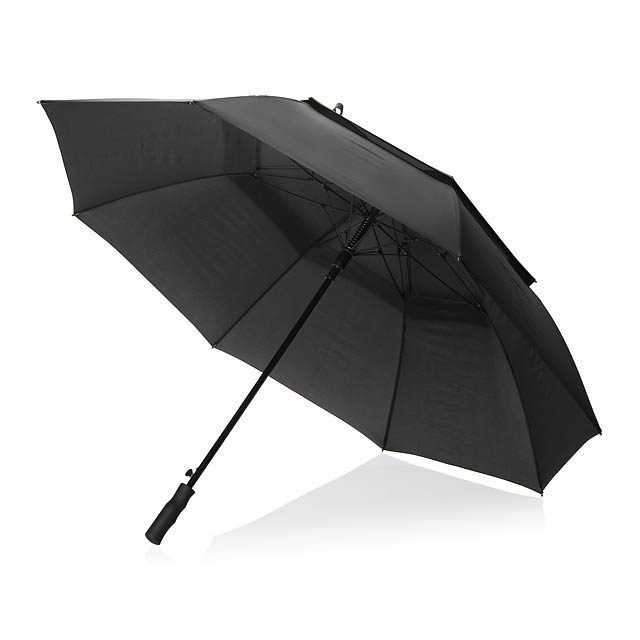 Tornado 30” Sturm-Regenschirm - schwarz