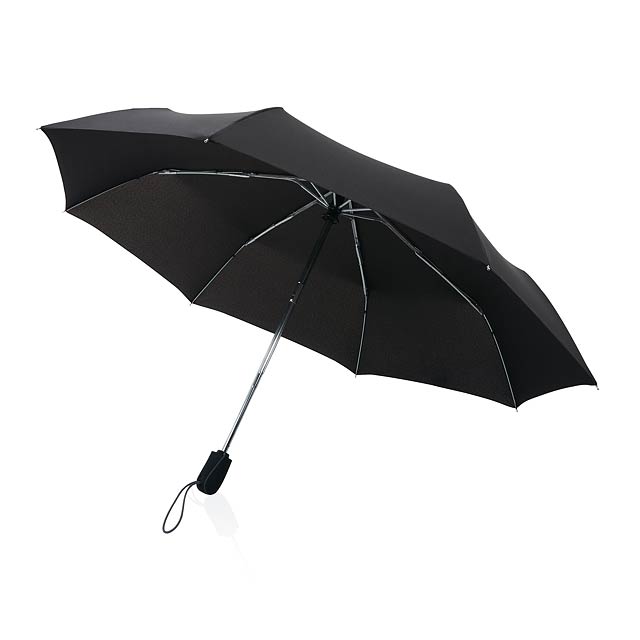 Swiss peak Traveller 21” automatic umbrella - black