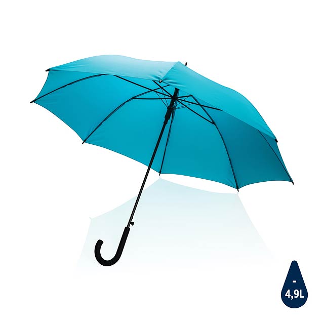 23" Impact AWARE™ RPET 190T standard auto open umbrella, blu - blue