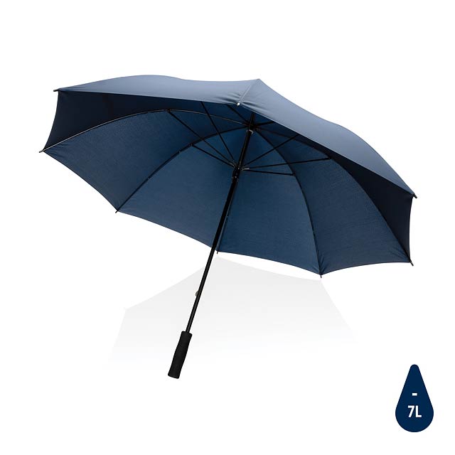 30" Impact AWARE™ RPET 190T Storm proof umbrella, navy - blue