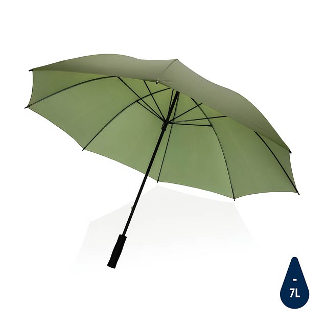 30" Impact AWARE™ RPET 190T Storm proof umbrella, green - green