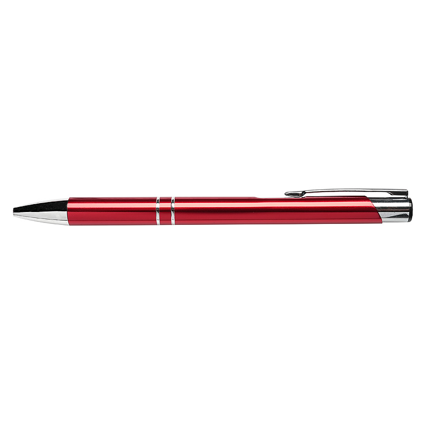 BORN – kovové kuličkové pero - červená