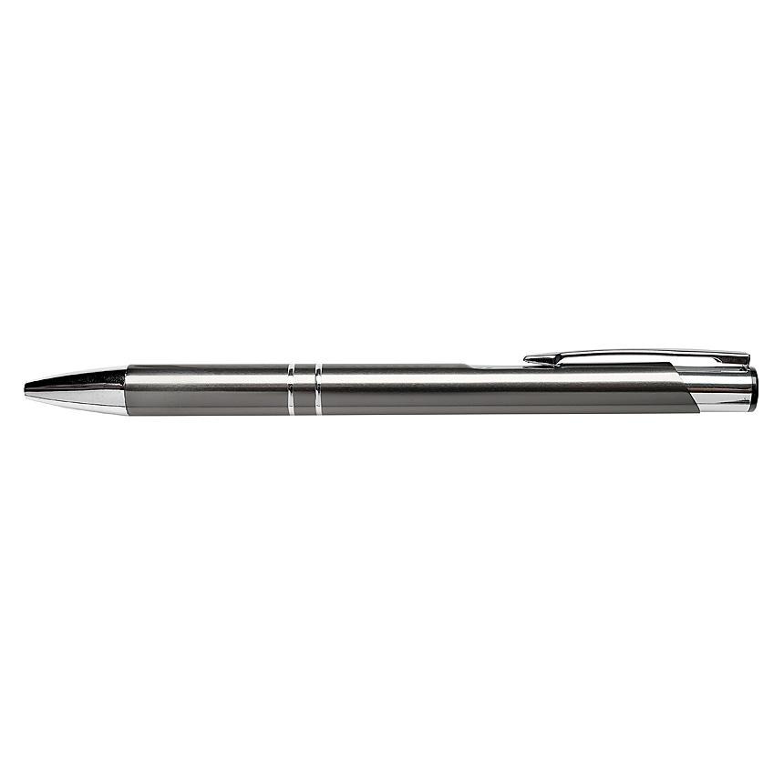 BORN - kovové guľôčkové pero - šedá
