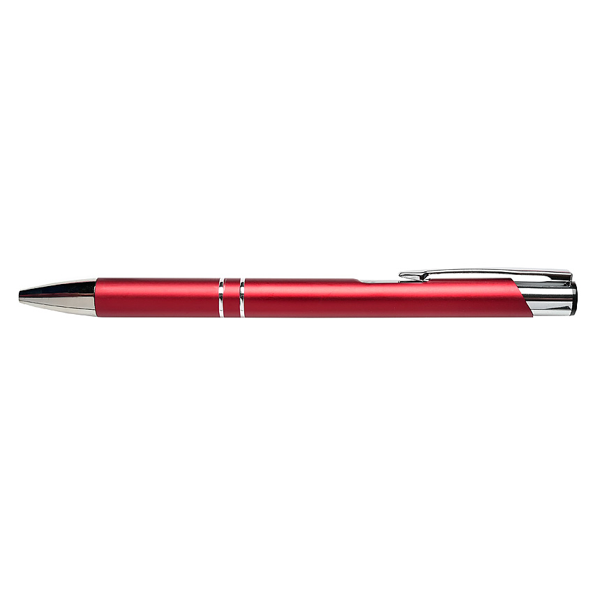 BOLD - kovové guľôčkové pero - červená