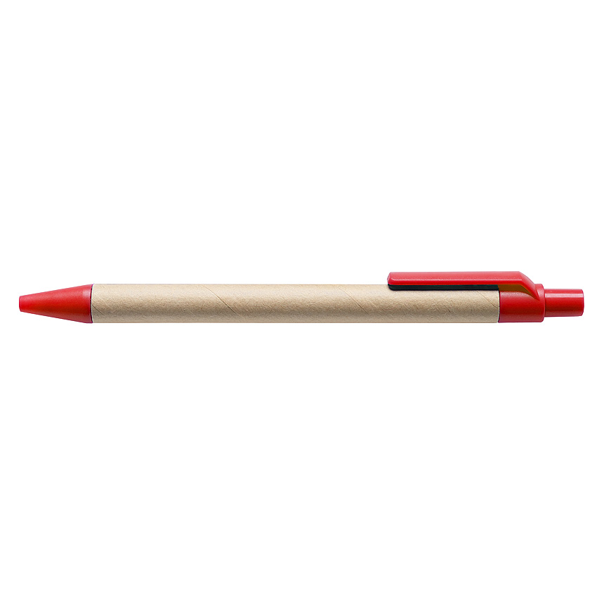 NATURI - ekologické guľôčkové pero - červená