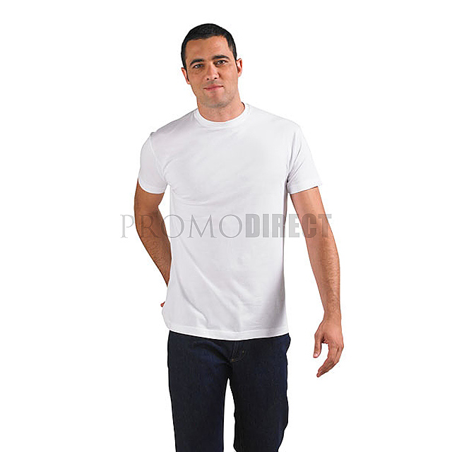 Tričko pánske 180 biele - biela