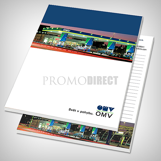 Block A4, 30 pages, full color envelope printing - 