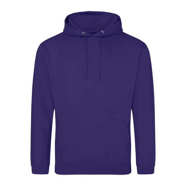 Just Hoods College Hoodie - violet
