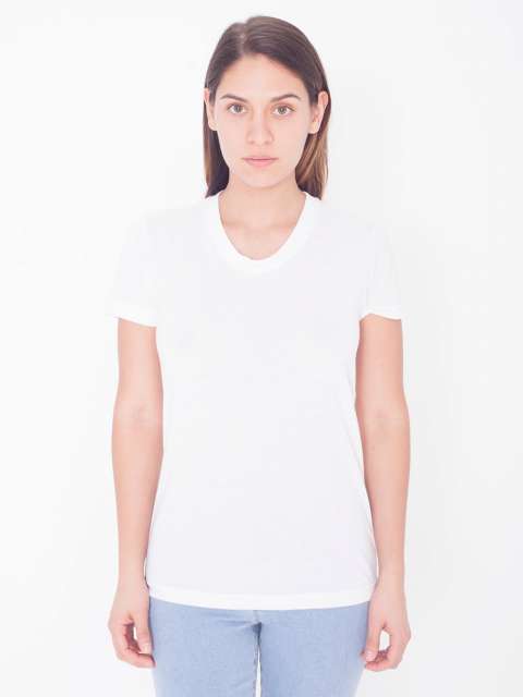 American Apparel Women's Sublimation Short Sleeve T-shirt - biela