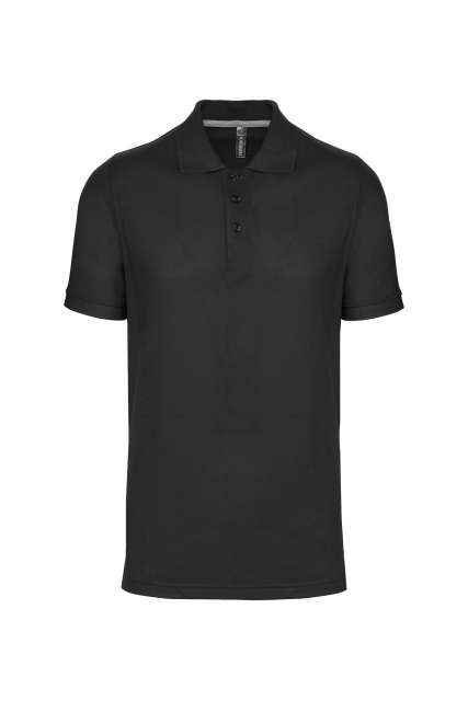 Designed To Work Men's Short-sleeved Polo Shirt - Designed To Work Men's Short-sleeved Polo Shirt - Charcoal