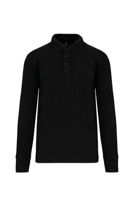 Designed To Work Polo Neck Sweatshirt - Designed To Work Polo Neck Sweatshirt - Black