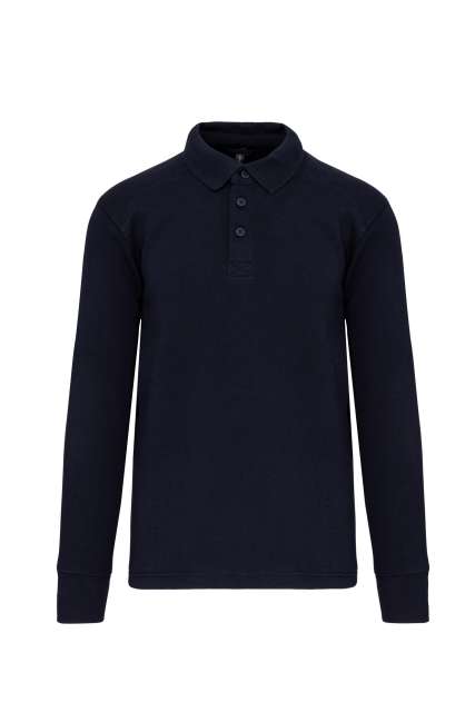 Designed To Work Polo Neck Sweatshirt - blau