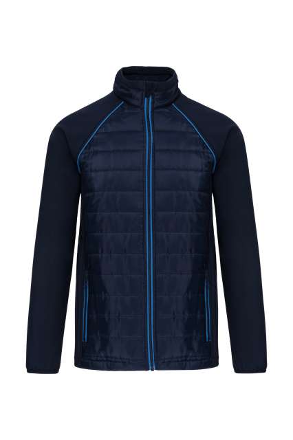 Designed To Work Unisex Dual-fabric Daytoday Jacket - modrá