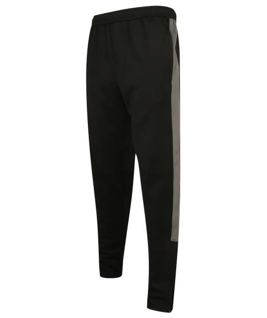 Finden + Hales Adult's Knitted Tracksuit Pants - Finden + Hales Adult's Knitted Tracksuit Pants - Black